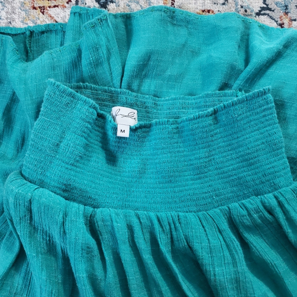 Ocean blue skirt